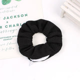 2020 Fashion Korea Hair Scrunchie Hair Ties Elastic Hair Bands Women Girls Zipper Headwear Ponytail Holders Hair Accessories